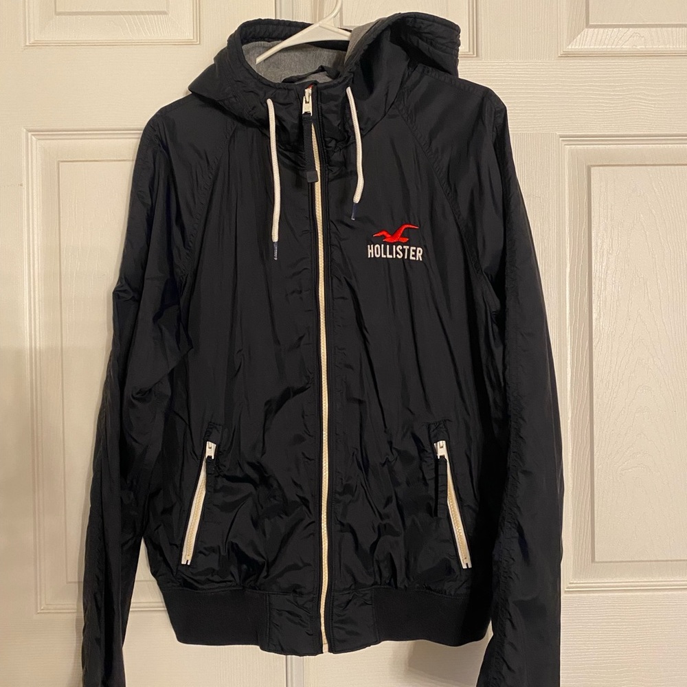 Hollister Windbreaker Jacket, Size L